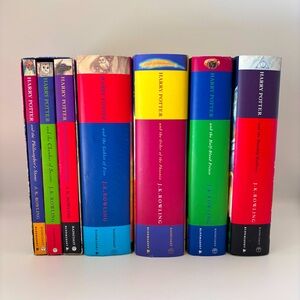 Harry Potter 1-7 Set Paperback & Hardcover Books Raincoast Canada HC PB Box Set
